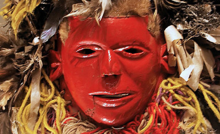 Late 20th century mask from the Chewa people in Malawi, British Museum. Photo: Hans Hillewaert / Wikimedia Commons.