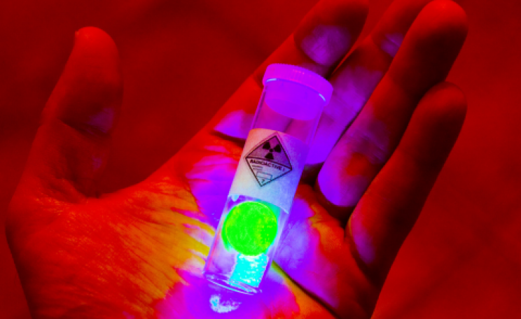 Uranium glass - fluorescent under UV light. Photo: Danilo Russo via Flickr.com.