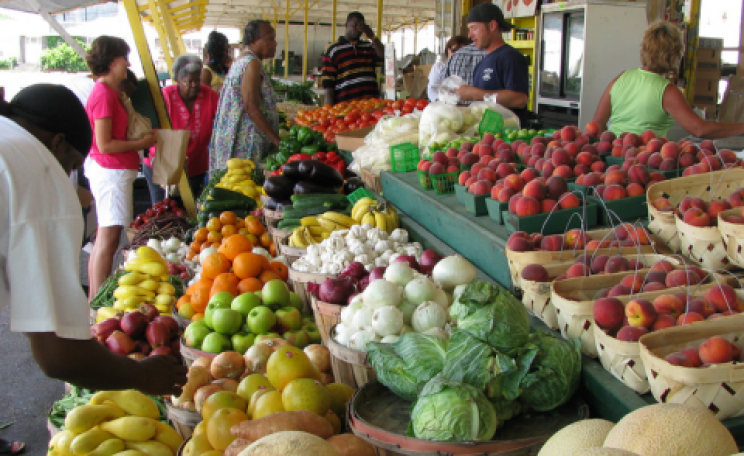 Sustainable food is good food. A Farmers' Market in Jackson, Mississippi. Photo: NatalieMaynor via Flickr.com.