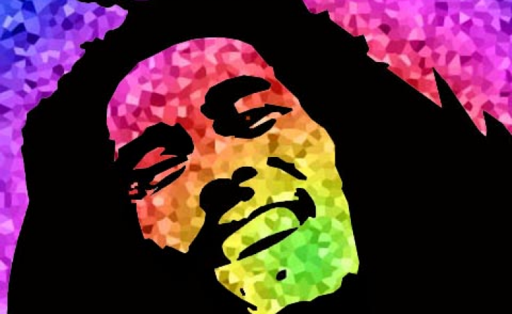 Bob Marley image by Luiz Fernando Reis via Flickr.com.