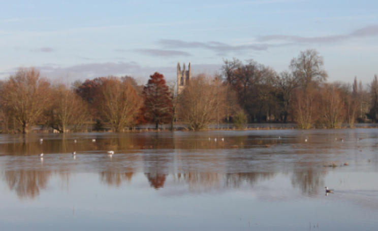 Flooding in Oxford. Photo: Tejvan Pettinger via Flickr.com.