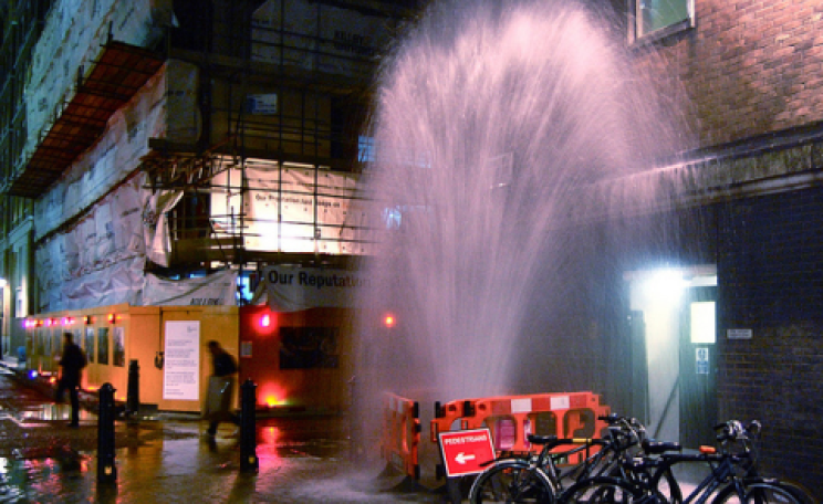 Its more than just water the UK's privitatised water industry is wasting - it's costing every household £80 more than it should. Photo: Magnus D via Flickr.com.