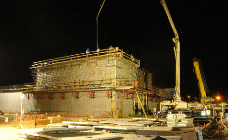 The MOX facility under construction in 2010. Photo: NNSANews via Flickr.com.