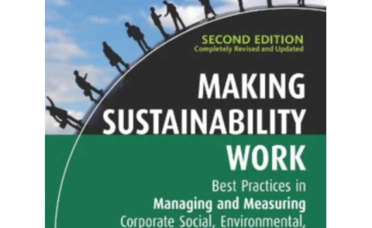Making Sustainability Work - second edition, front cover.