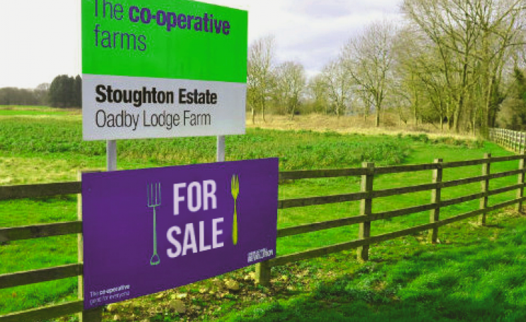 For Sale - the Co-op's Stoughton Farm.