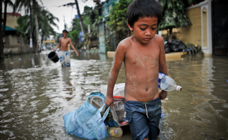 The aftermath of 2009's Typhoon Ketsana, Manila, Philippines. Photo: Asian Development Bank via Flickr.com.