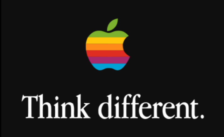 Apple is famous for 'thinking different'. And as  they think different, so does the world.