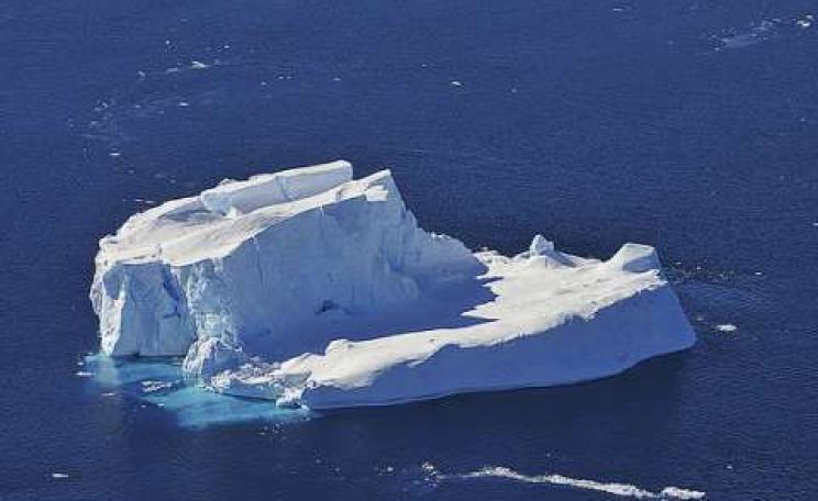 This iceberg in the Amundsen Sea was once part of a glacier. Photo: NASA HQ PHOTO via Flickr.