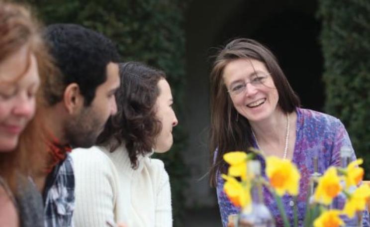 Spring Feast, with Julia Ponsonby (right). Photo: Joanna Brown.
