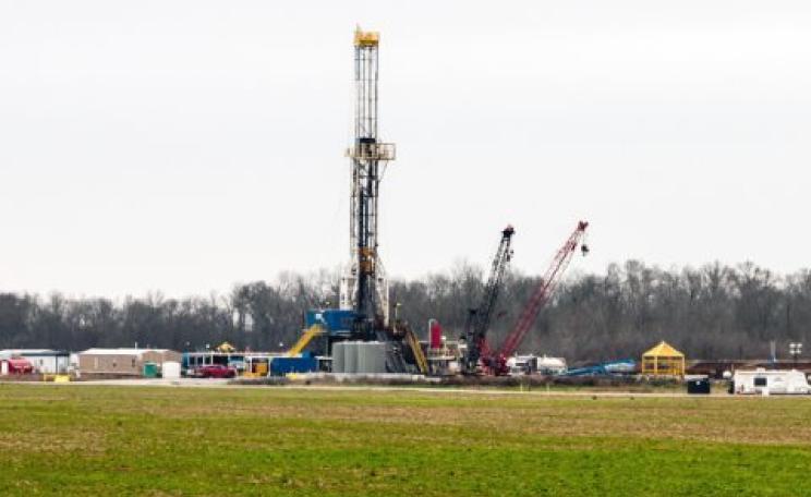 Frackers' promises don't add up to a row of beans. Gas fracking on the Haynesville Shale near Shreveport, Louisiana. Photo: Daniel Foster via Flickr.