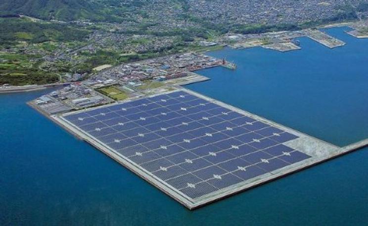 Kagoshima solar power plant: are 'solar islands' the future? Photo: Kyocera.