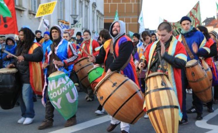 Protestors at the Copenhagen Climate Summit in 2009. Photo: Dima Konsewitch via Flickr.