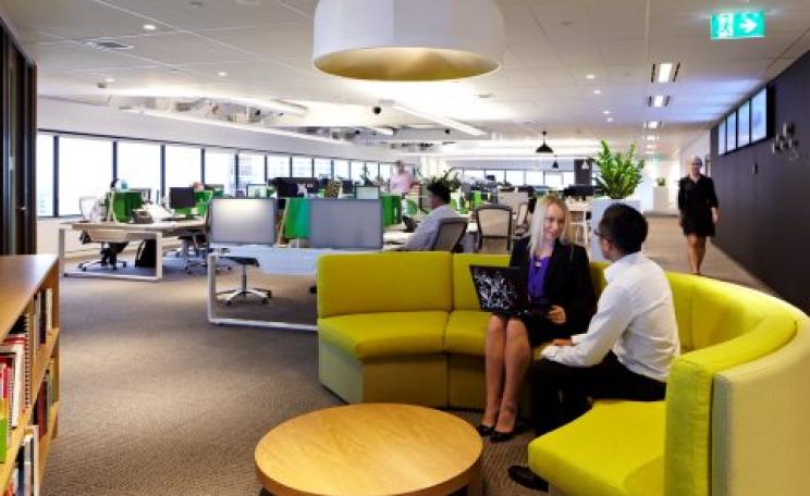 Green and pleasant - GPT head office, Sydney. Photo: Woods Bagot.