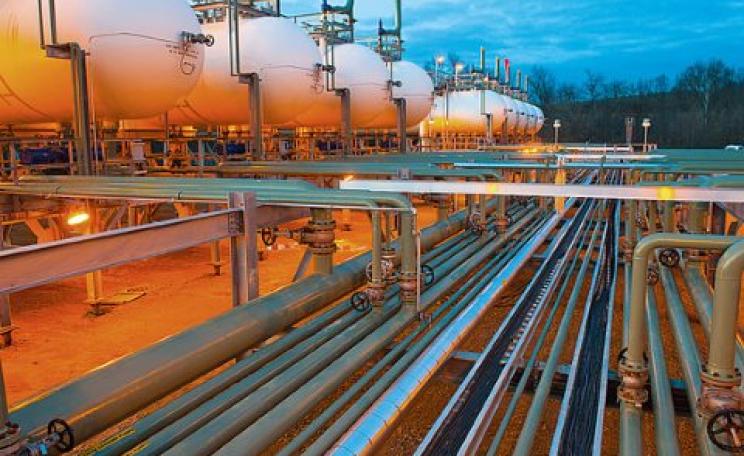 Infrastructure for shale gas in Scio, Ohio, Photo: Bilfinger SE via Flickr.