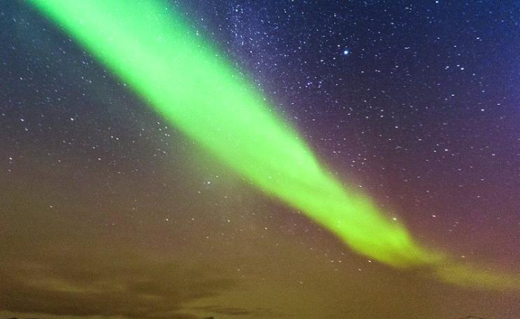 Arctic aurora at Iqaluit, Nunavut, Canada. Photo: Kyle Marquardt via Flickr (CC BY-NC-SA).