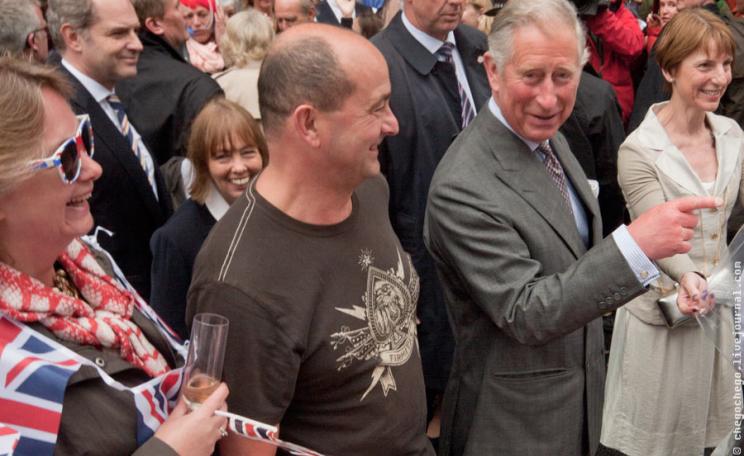 Prince Charles during the Big Jubilee Lunch on Piccadilly, 4th june 2012. Photo:  chego-chego via Flickr (CC BY-NC-ND).