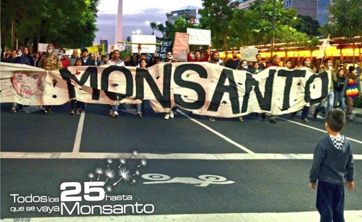 March Against Monsanto 2015 in Buenos Aires, Argentina, probably the single country most adversely impacted by Monsanto's mission for world domination. Photo: March Against Monsanto via Facebook.