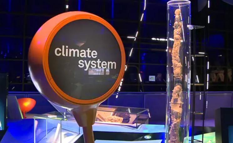 Part of the Science Museum’s Atmosphere exhibition, which Shell sponsored. Photo: The Science Museum.