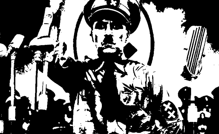 Today, the PR is a whole lot slicker. Charlie Chaplin as Adenoid Hynkel in 'The Great Dictator', 1940. Photo: via Insomnia Cured Here / Flickr (CC BY-SA).