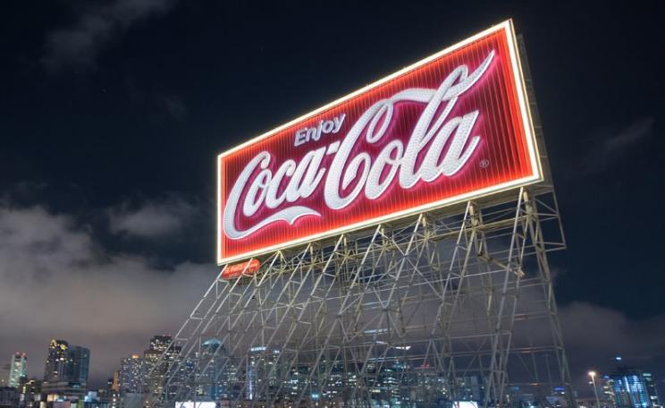 Photo: Coca Cola sign on the San Francisco skyline by .freeside. via Flickr (CC BY-NC-ND).