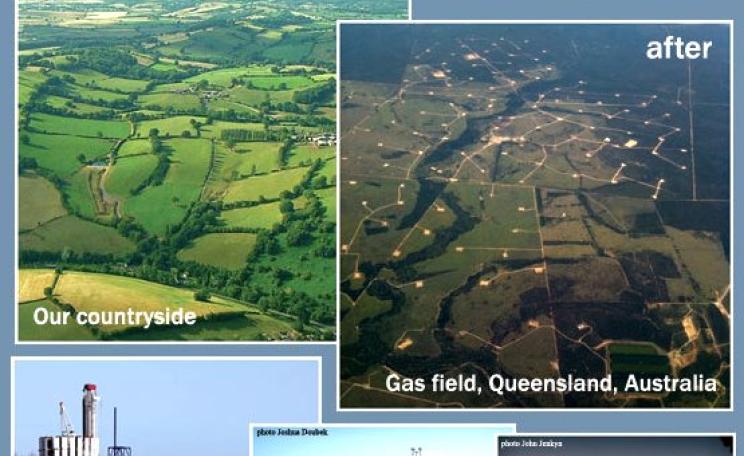 Realities of Fracking page 1 (cut). Image: Toxin Free Community.