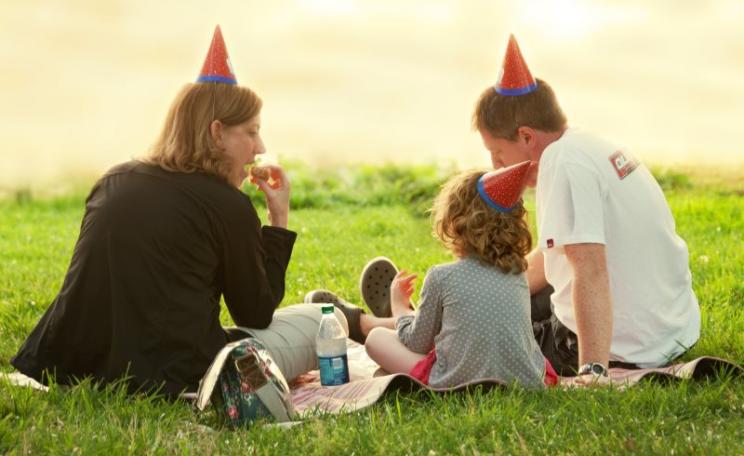 Work - who needs it? Photo: a family celebration by the Potomac by Bill Dickinson via Flickr (CC BY-NC-ND).