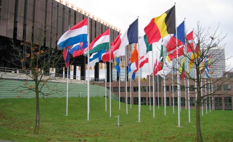 If no EU institution or state refers the ISDS provisions of TTIP and CETA to the European Court of Justice (pictured) then these symbols of sovereignty may become empty of meaning. Photo: Cédric Puisney via Flickr (CC BY).