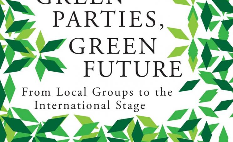 Front cover of 'Green Parties, Green Future' by Per Gahrton, published by Pluto Press.