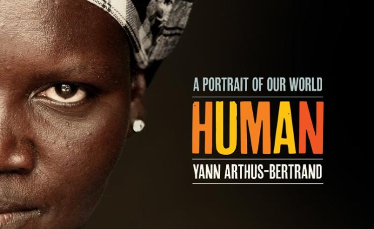 From front cover of HUMAN by Yann Arthus-Bertrand.