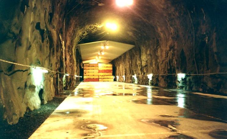 Forsmark Horizontal silo, Sweden's final repository for radioactive operational waste, located at the Forsmark nuclear power plant in Sweden. Photo: Fred Dawson LRPS via Flickr (CC BY-NC-ND).