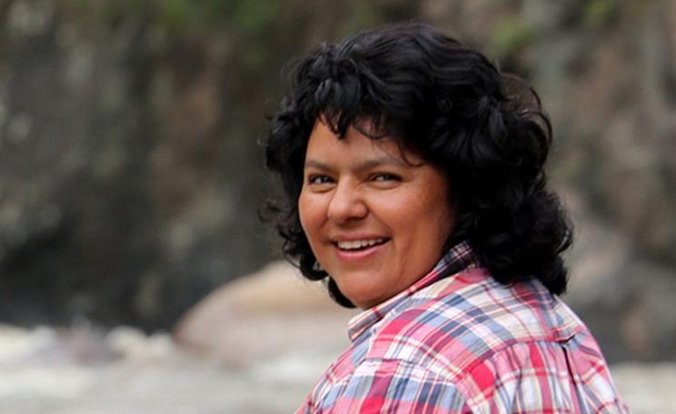 Berta Cáceres, Honduran indigenous and environmental rights campaigner. Photo: Goldman Environmental Prize.