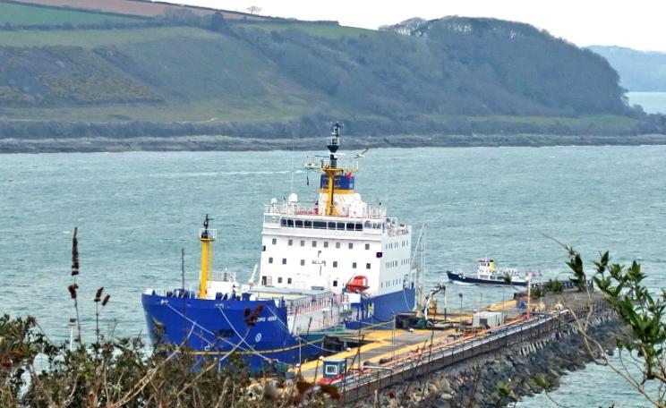 The Pacific Heron moored at Falmouth. Photo: Tim Green via Flickr (CC BY)