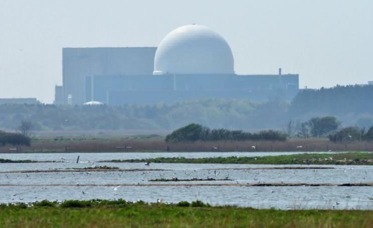 The Sizewell B nuclear plant rises above RSPB's Minsmere nature reserve. Now, where's Sizewell C's 1,600 m3 a day of extra mains water demand going to come from? Photo: Tony Sutton via Flickr (CC BY-NC-ND).