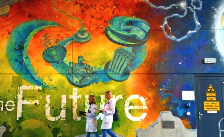 EURATOM was once a symbol of Europe's nuclear future. But it's true role may be to supervise the sector's decline. Photo: Euratom Inspectors inspecting URENCO, Almelo, Netherlands, 13 October 2015. Photo: IAEA Imagebank via Flickr (CC BY-NC-ND).