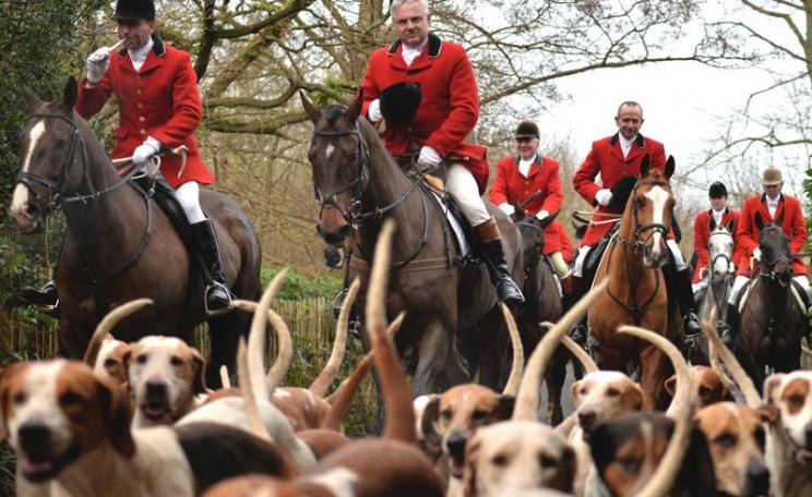 Boxing Day Hunt and Hounds in Chiddingstone, Kent, England. Photo: Kentish Plumber via Flickr (CC BY-NC-ND).