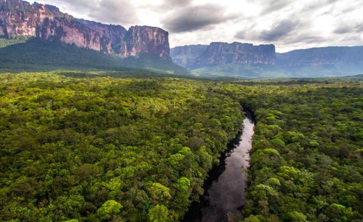 At risk: Canaima National Park in the Venezuelan Amazon headwaters. Photo: Antonio Jose Hitcher (@antoniohitcher).