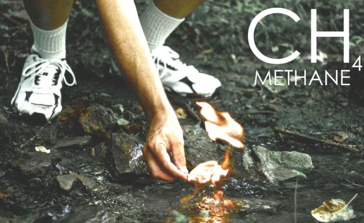 David Headley can light his spring on fire. David asked the PA Dept. of Environmental Protection to take a look. The DEP inspector told David it was probably a rotting log. The spring bubbles almost constantly, and has now for about two years since Marcel