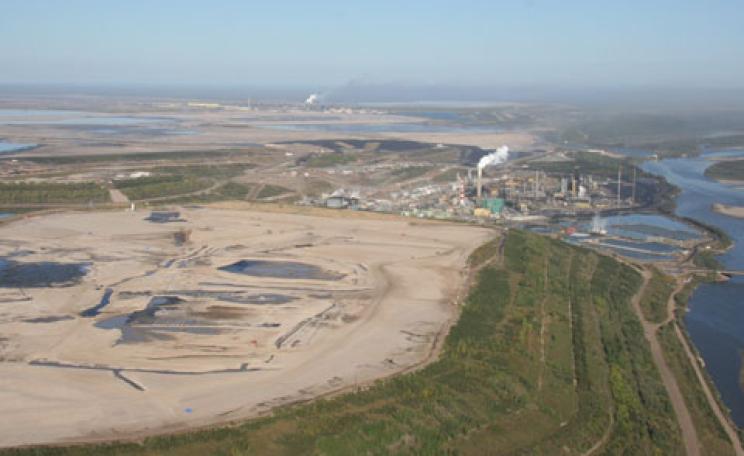 Suncor's Tar Island tailings pond reclamation